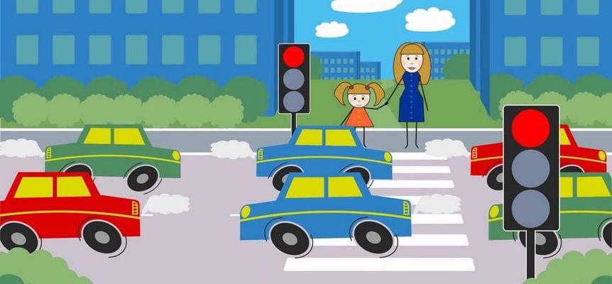 Правила дорожного движения для детей: безопасность в первом шаге